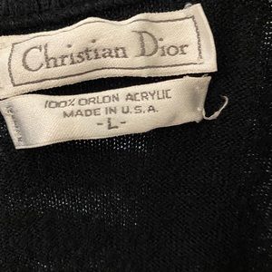 Christian Dior v-neck sweater